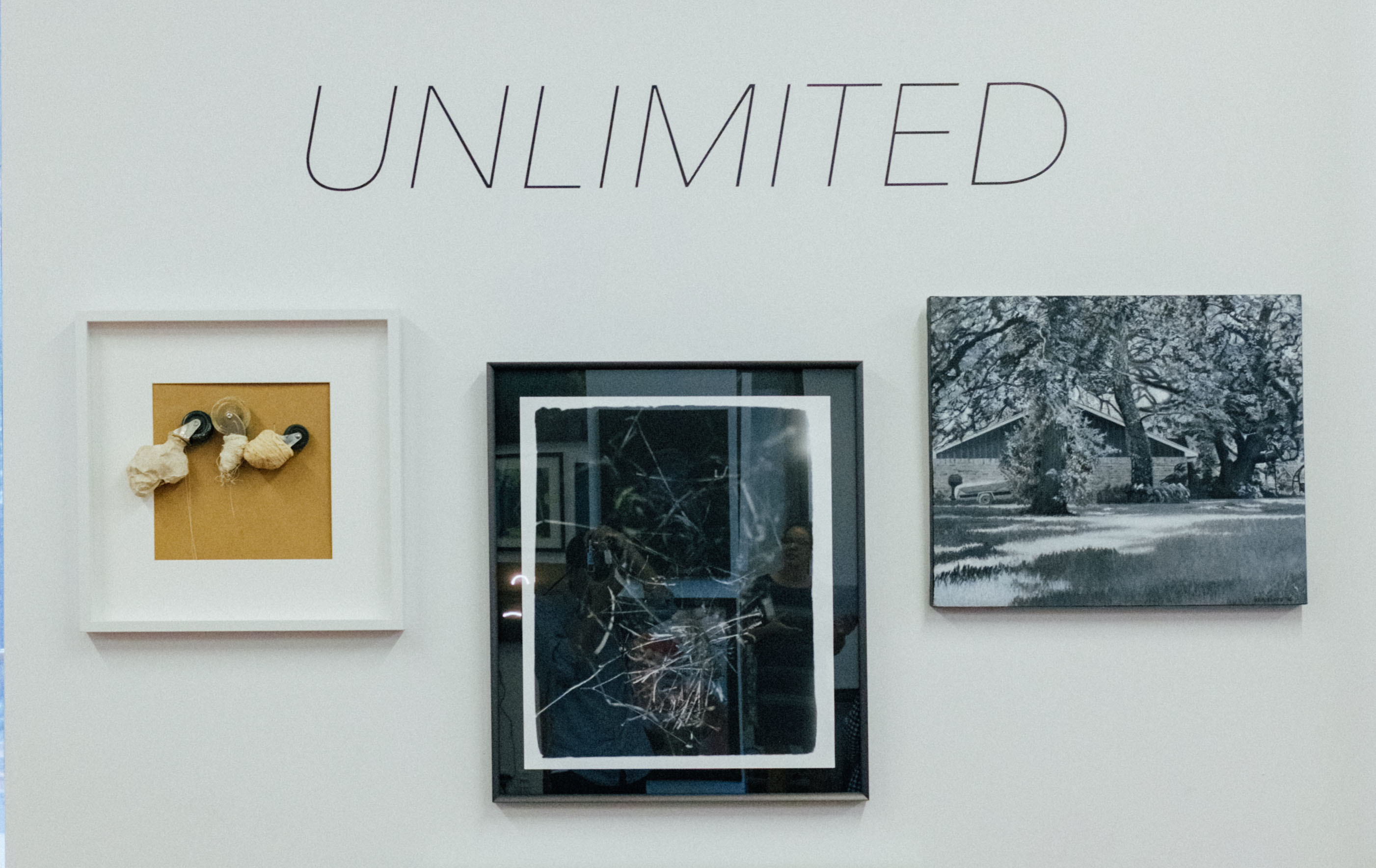 Unlimited Alumni show, with artwork by alumni 