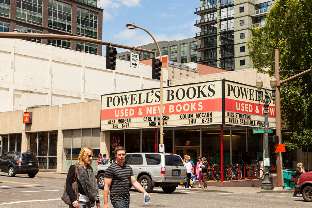 Powells City of Books in Portland